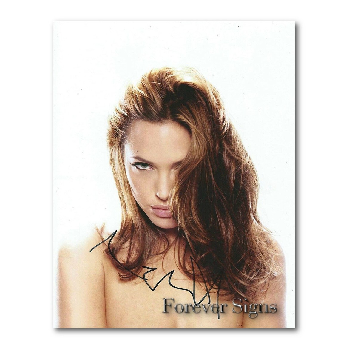 Photo Angelina Jolie Autograph Signed 8 x 10 REPRINT | eBay