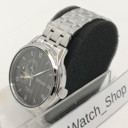 SEIKO PRESAGE BASIC SARY093 Black Mechanical Automatic Men's Watch New in Box - Picture 9 of 24