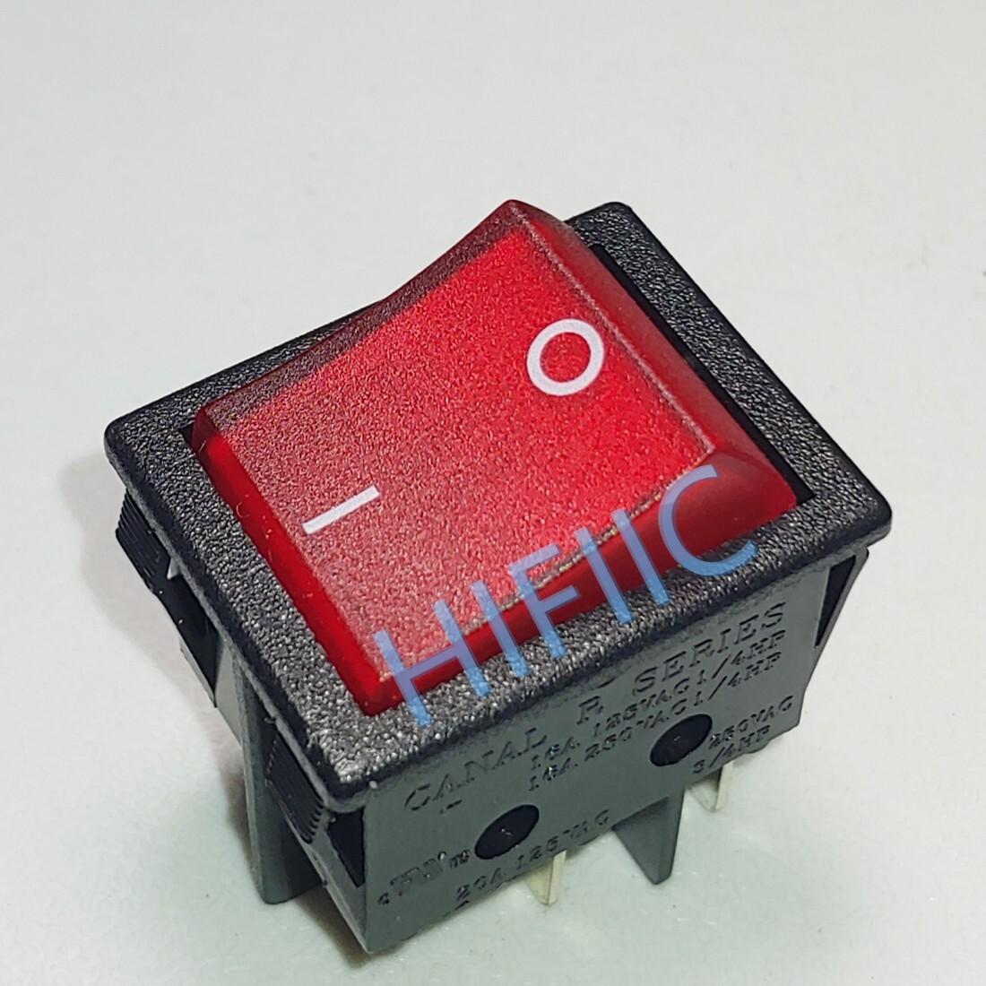 孔雀16 CANAL R SERIES 4 pins 2 Positions Rocker Switch 16A 125