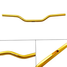 1.0" Gold Aluminum Handlebar fits Harley Low Rider ST Super Glide Road King FXST