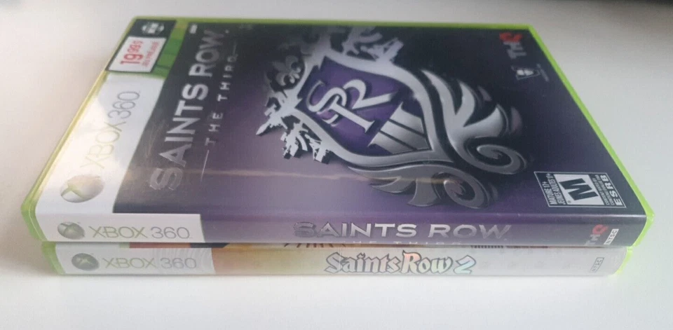 Saints Row 2 And 3 Xbox 360 Game Lot - Bundle - Tested - CIB - Image 2 of 4
