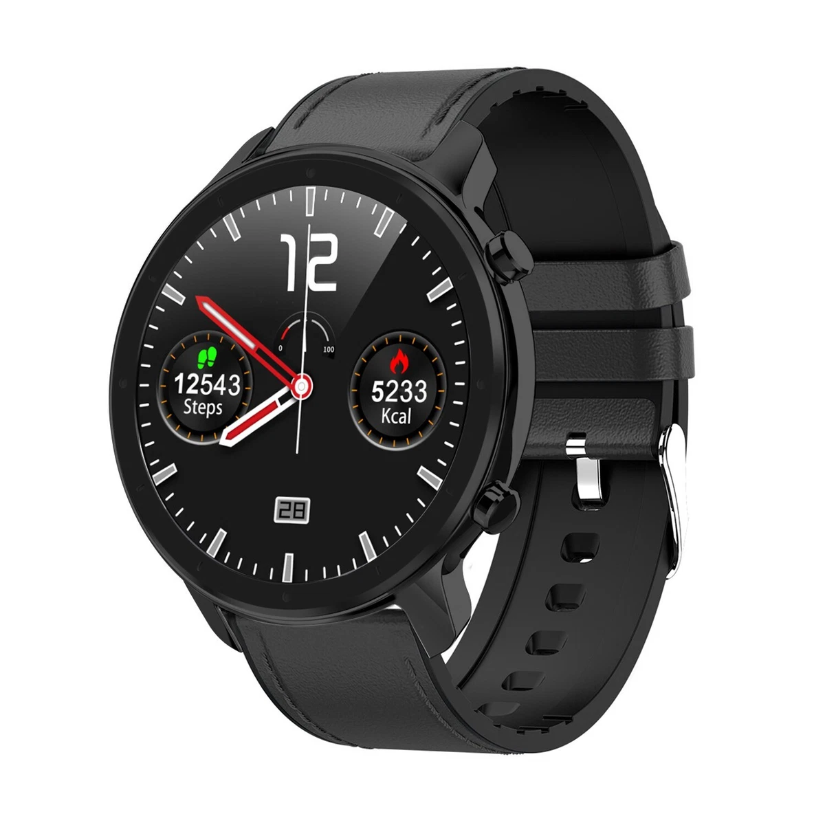 Bluetooth Smartwatch Schrittzähler Armbanduhr Wasserdicht Sport Fitness Tracker