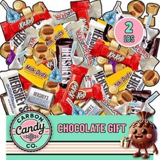 Chocolate Candy Variety Pack - 2 lb Assorted Bulk Individually Wrapped Candy Bar