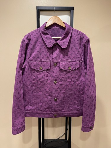 Louis Vuitton Purple Monogram Denim 