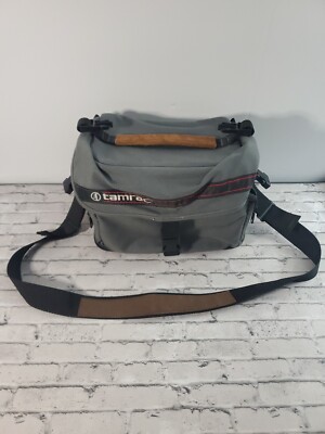 Vintage Tamrac Shoulder Camera Bag Professional Model 603 Gray