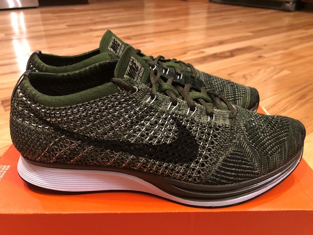 nike flyknit green