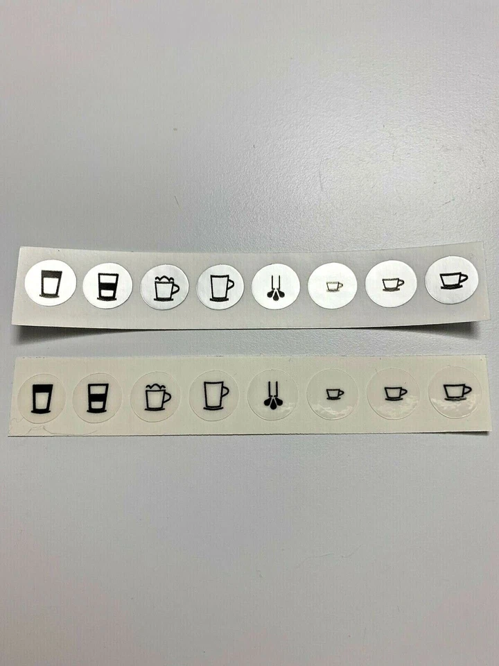 Jura Impressa Z7 / Z5 2.Generation Tastensymbol Aufkleber Sticker ***Premium***