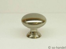 Knopf Möbelknopf Möbelgriff Ø 31  mm Edelstahl Finish
