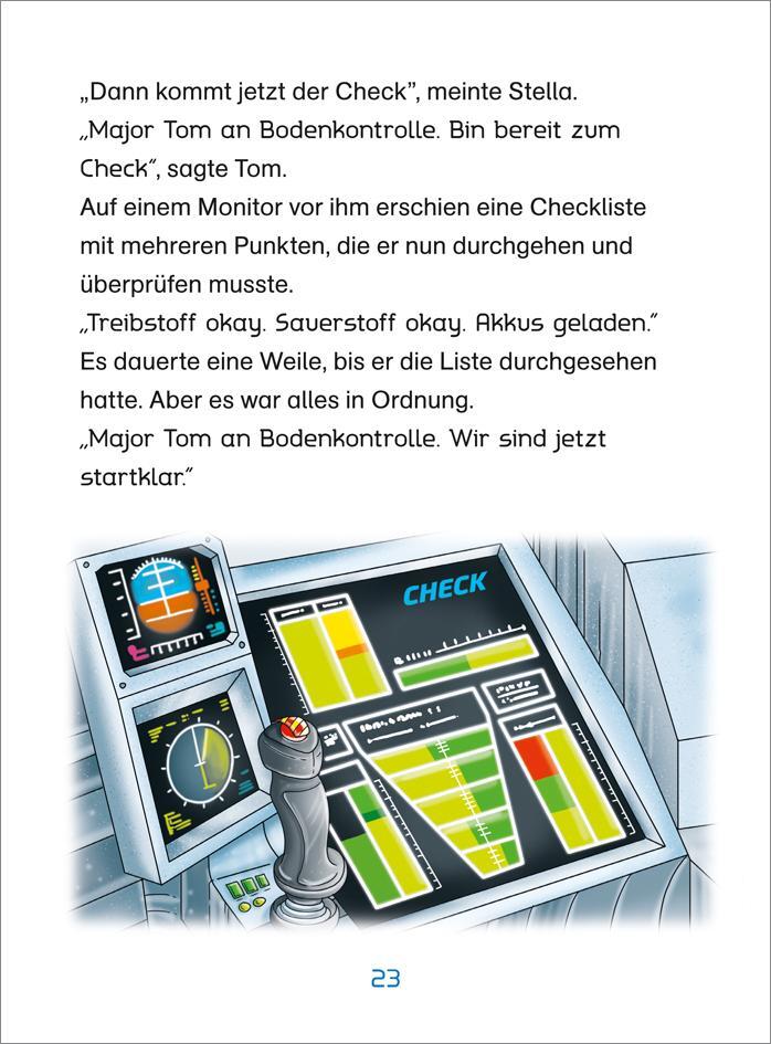 Thumbnail - Bernd Flessner Der Kleine Major Tom, Band 4: Kometengefahr