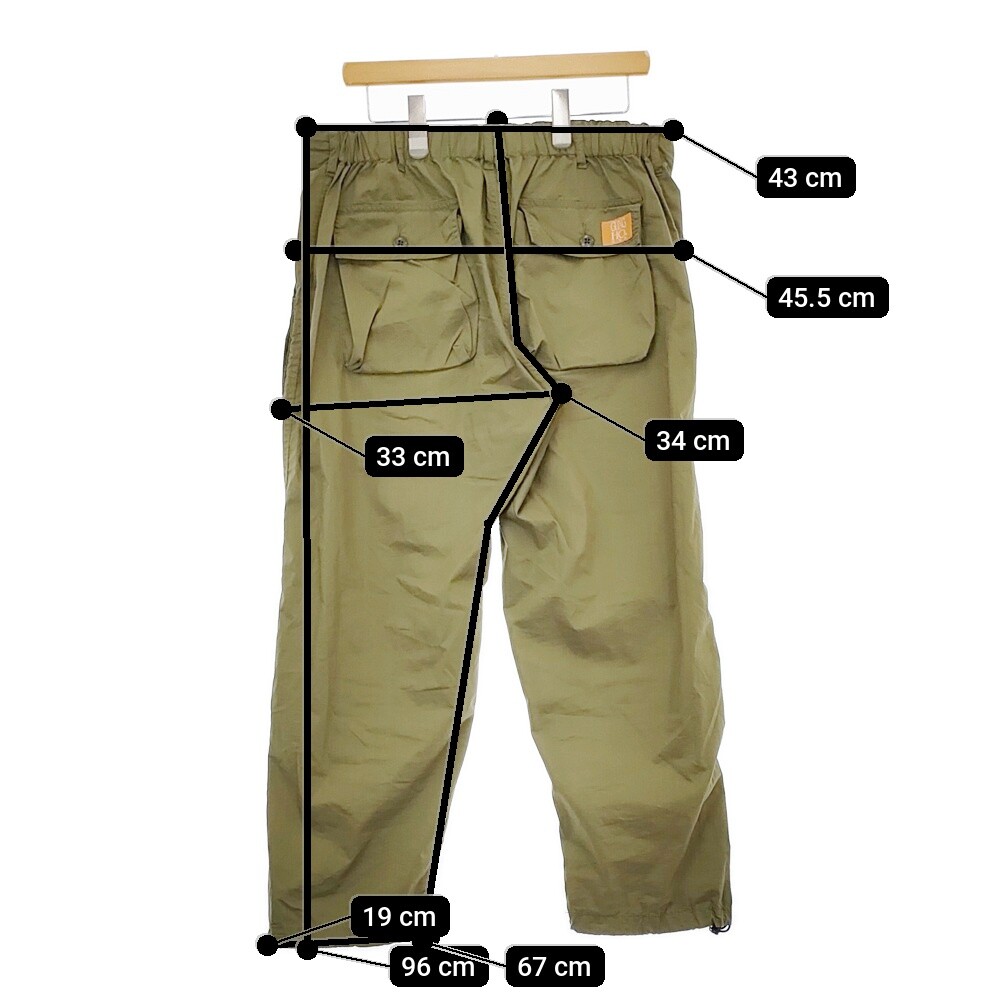 新品・未使用 GUNG HO BAKER PANTS BEAMS/GUNG HO balloon baker pants size L easy work Pants