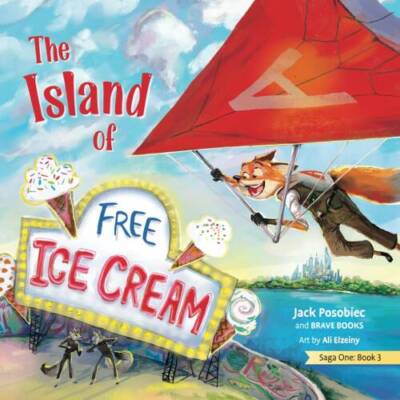 The Island of Free Ice Cream (Freedom Island) - Paperback - GOOD