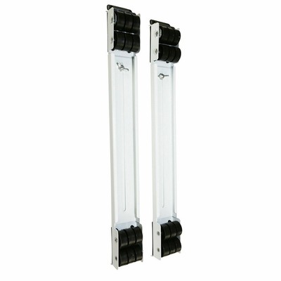 2er-Pack Schwerlast Waschmaschine Wäschetrockner Gerät Rollen Trolley S247