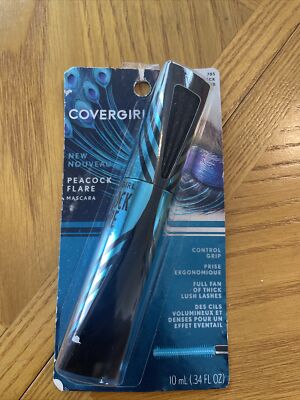 CoverGirl Unisex Mascara Peacock Flare 785 Extreme Black .34 FL. OZ. New  H-12