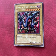 Serpent Night Dragon  MRL-103 Holo Secret Rare Yu-Gi-Oh! Lightly Played
