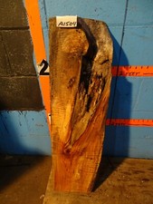 A1504 3 1/2" THICK KILN DRIED spalted Maple Live Edge Slab table shelf