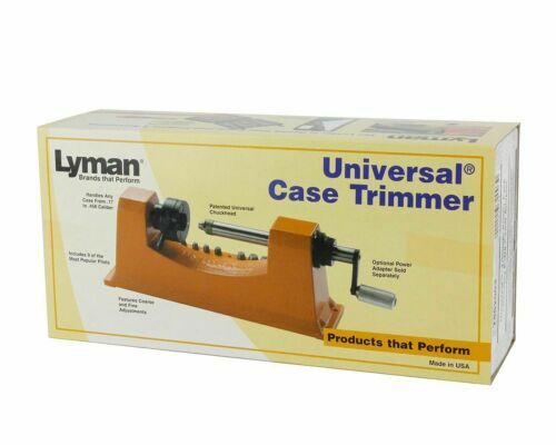 Lyman Universal Case Trimmer Kit with 9 Pilots NEW # 7862000 Brand New! - Picture 3 of 5