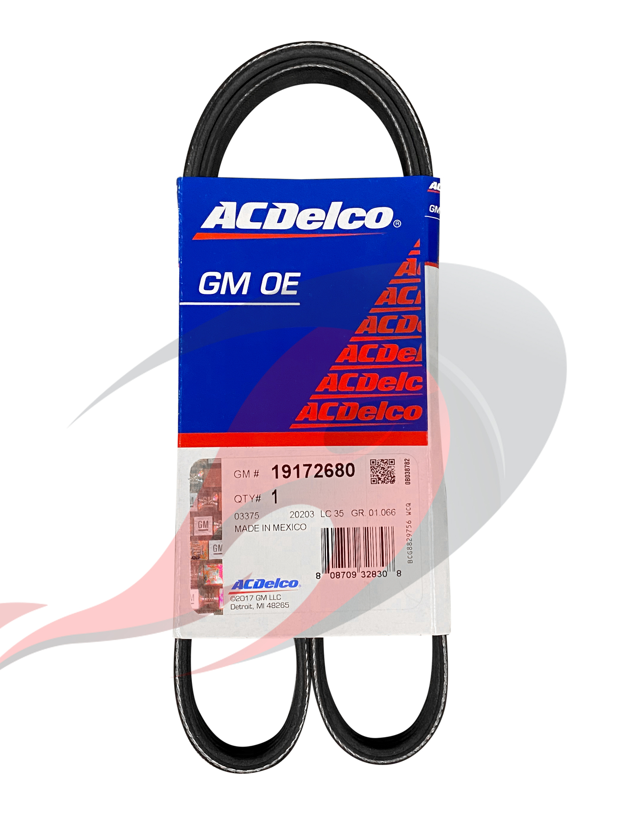 Serpentine Belt ACDelco GM Original Equipment 19172680 for sale  