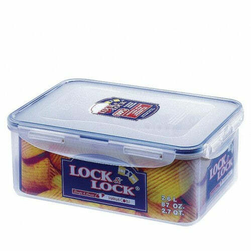 BPA-FREI - Lock and & Lock Kunststoff Lebensmittel Aufbewahrung Behälter Kuchen Brotdose Müsli - Bild 2 von 18