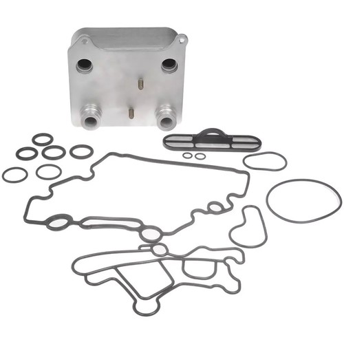 1 Set Oil Cooler For Ford 6.0L Powerstroke Diesel 2008 2009 DP0049 3C3Z-6A642-CA - Picture 5 of 8