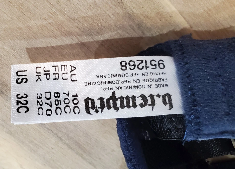 Sujetador con aros B.tempt'd by Wacoal Shadow Scene, Mood Indigo 32C Foto 4 de 4