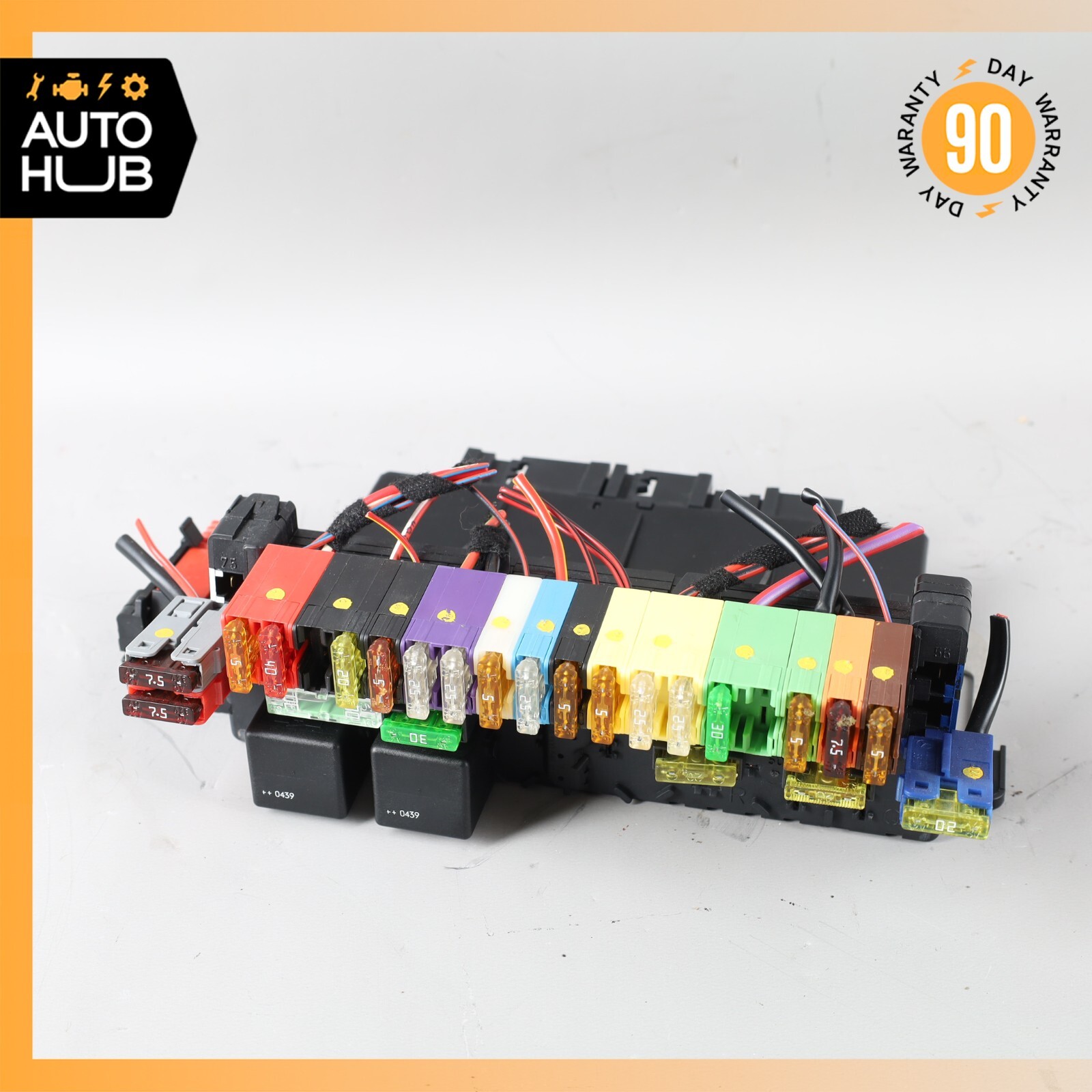 03-12 Mercedes R230 SL500 SL55 AMG Rear SAM Fuse Box Relay Module OEM