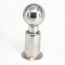 51x64mm 2" Tri Clamp 304 Stainless Rotary Spray Ball Clamp CIP Tank Cleaning