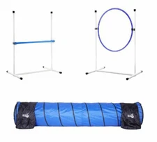 Better Sporting Dogs 3 Piece Essential Dog Agility Equipment Set | Agility Jump 