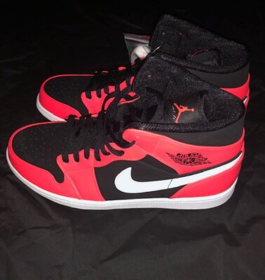 Size 11 - Air Jordan 1 Retro Mid Infrared 23 for sale online | eBay