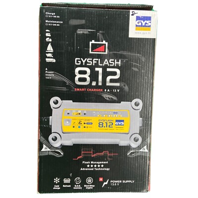 Gysflash 8.12 Flash Smart Charger Auto KFZ Ausverkauf