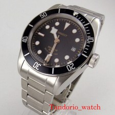 NH35 MIYOTA 8215 Black Dial 41MM Corgeut Sapphire Glass Automatic Men Watch Date