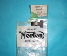 genuine NORTON kick starter pawl    part #06-2015  (NOS-OEM)