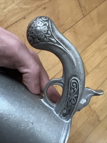 Zinnkrug Krug RWP Pistole Gewehr Griff Bier - Bild 6 von 9