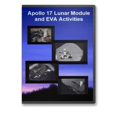 Apollo 17 Lunar Module and EVA Activities Views Lunar Liftoff Landing DVD - A391