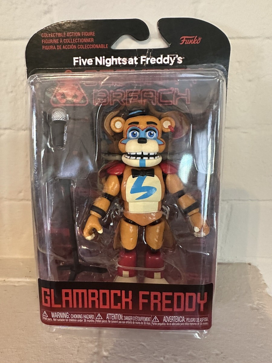 New GLAMROCK FREDDY Five Nights Freddy's SECURITY BREACH Funko 5