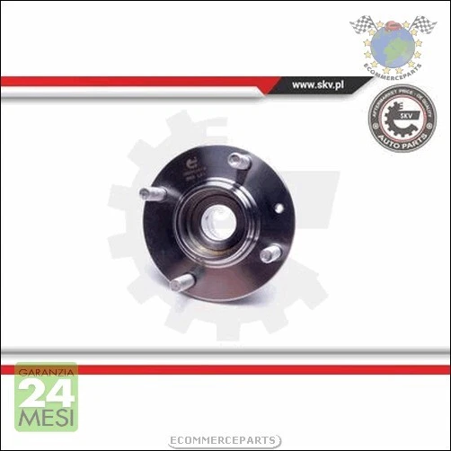 Kit cuscinetto ruota exxn Posteriore per HYUNDAI ELANTRA MATRIX KIA CERATO - Immagine 3 di 4