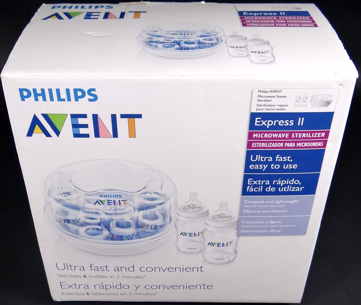 Microwave Steriliser Avent Bottle And Steriliser Set Avent Baby