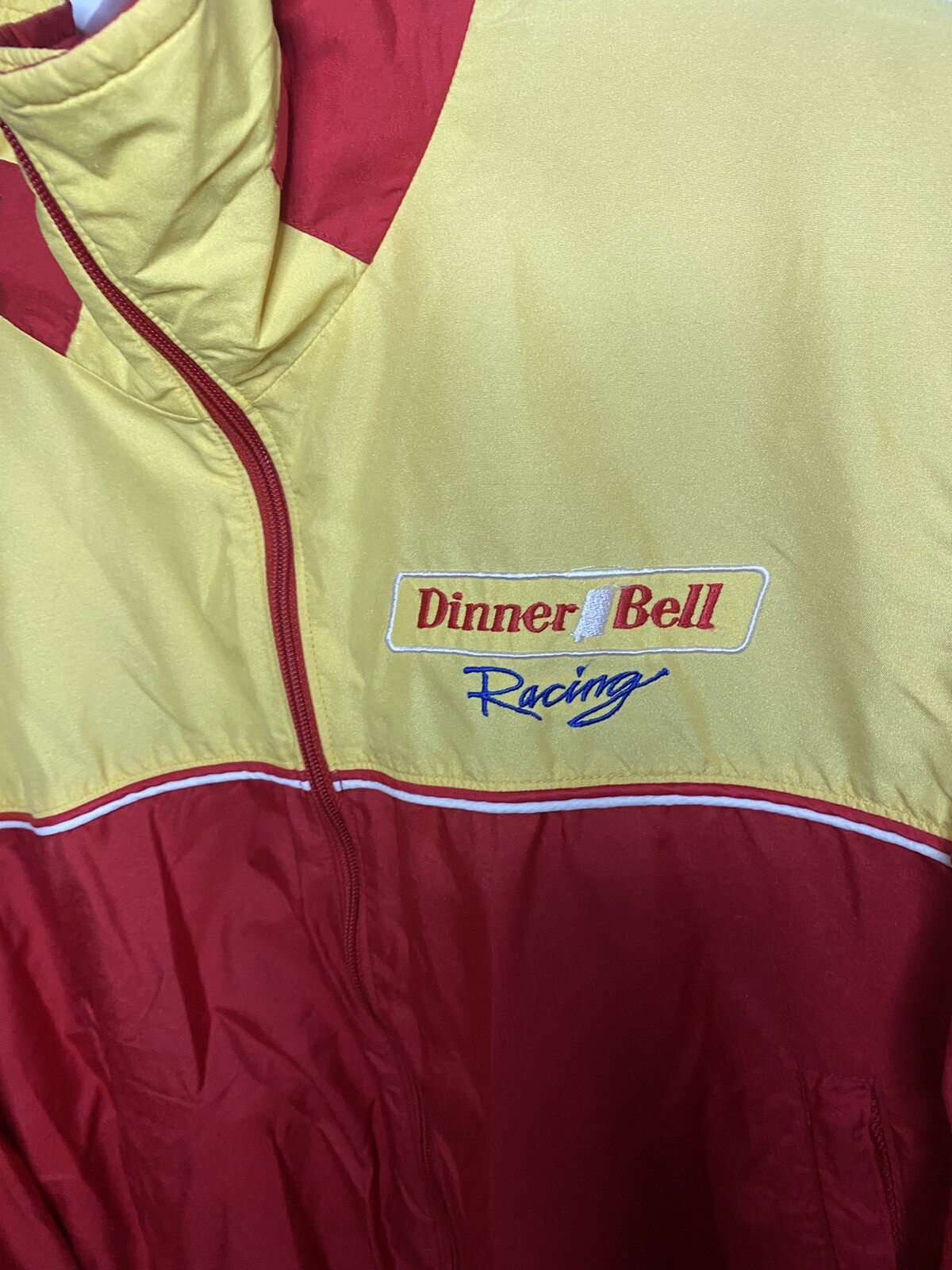 Rare Vtg Dinner Bell Racing Jacket NASCAR Ozzie Adult… Gem