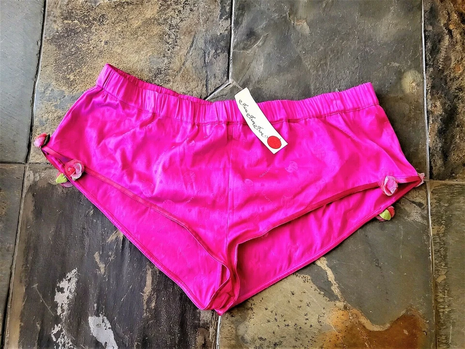 Pantalones cortos para dormir Ladybug mezcla de seda John Galliano talla 6-medianos (EE. UU.) precio de venta sugerido por el fabricante $325,00 Foto 2 de 4