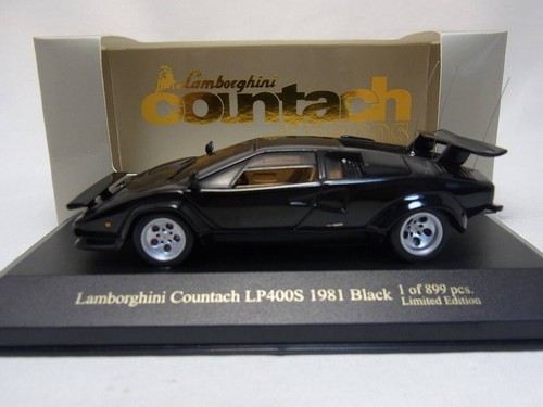 Zeal Custom Made Ixo Black 1/43 Lamborghini Countach LP400S 1981 used - Picture 4 of 6
