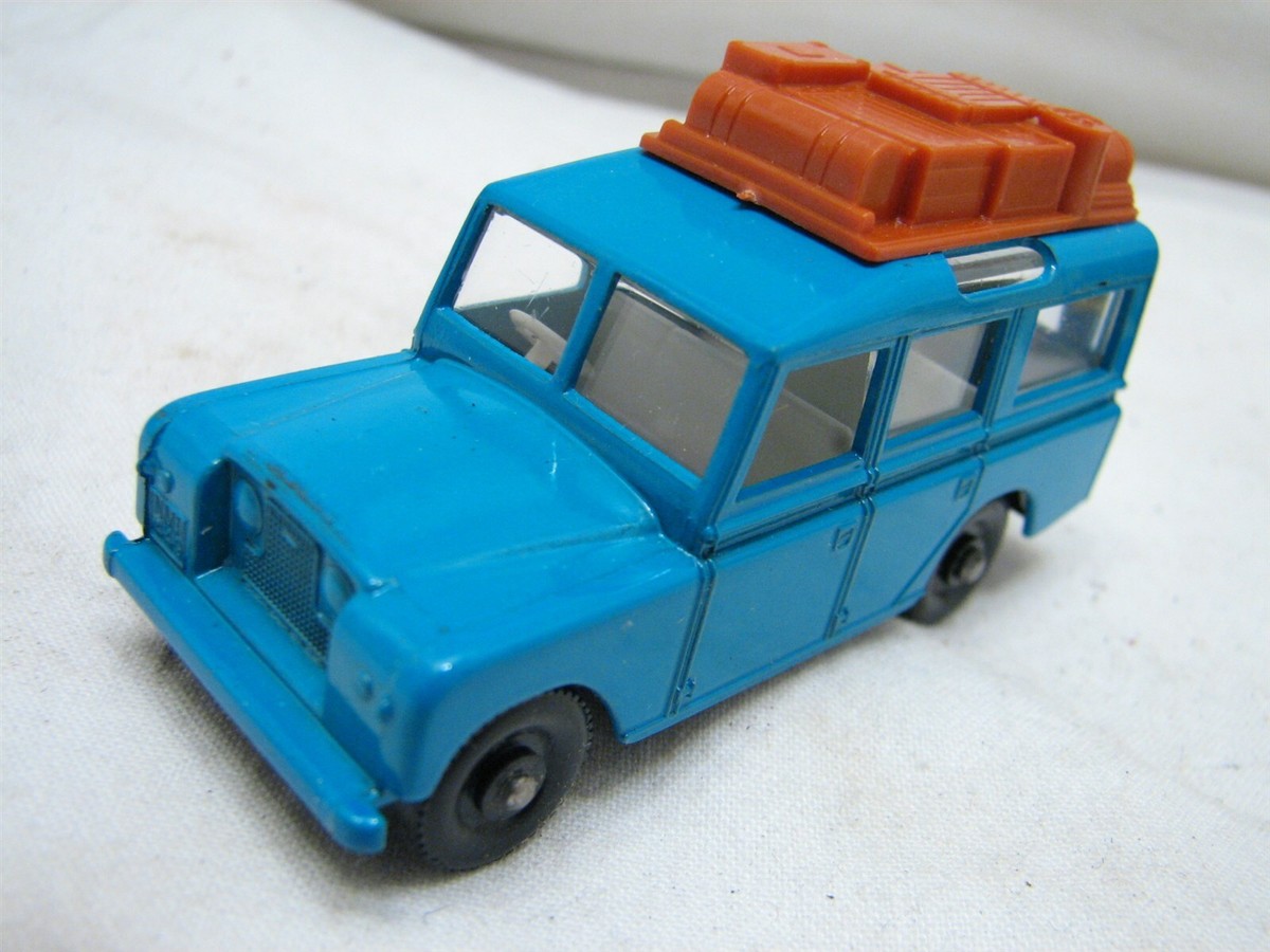 Matchbox Lesney No. 12 Blue Safari Land Rover w/Box Minty | eBay