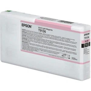 Genuine Epson 200ml Vivid Light Magenta ink T9136 for SC-P5000/SC-P5070