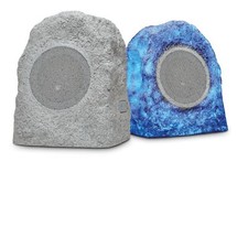 Ion Audio Glow Rocker Pair - Wireless Outdoor All-Weather Bluetooth Speakers,