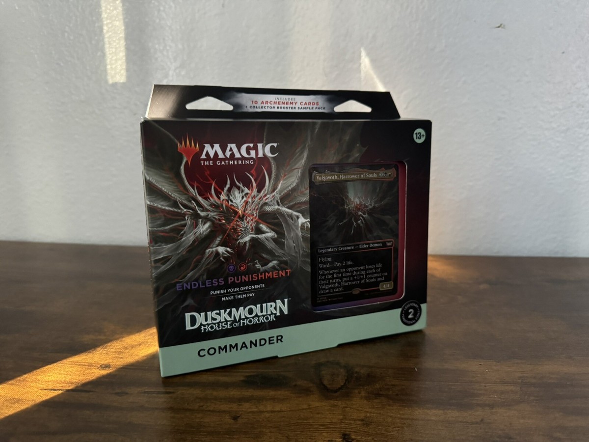 MTG Duskmourn – Endless Punishment Commander Deck | Precon | Magic