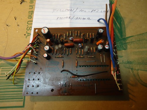 Pioneer SA-8500 Stereo Amplifier Parting Out Function / Volume Board