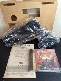 New SEGA Saturn Virtua Cop 1 2 Gun Set