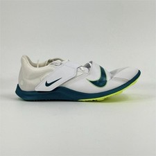 Nike Zoom Rival Track  Field Spikes White Bright Spruce DR2756-100 Men's 10