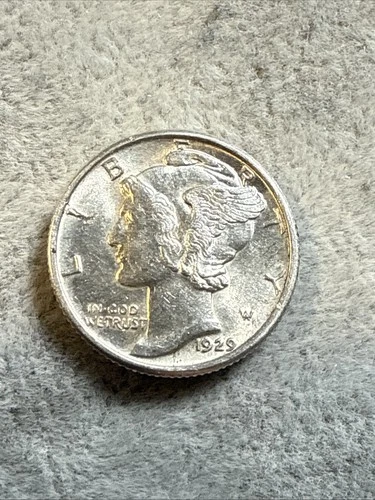 1929 P Mercury Dime UNC MS BU Uncirculated Nice Coin See Pics 7742