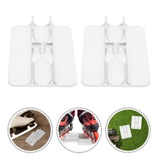 2 Pcs Ice Skate Display Stand Skates Storage Racks Skating Shoe Holders