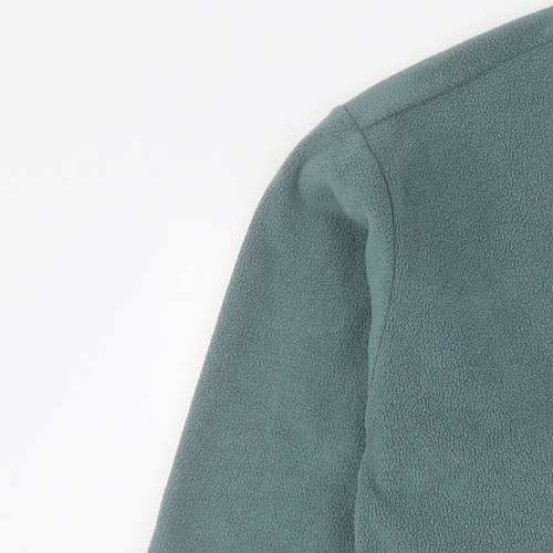 H&M Unisex Green Beige Sweatshirt XS Pullover - Picture 5 of 12