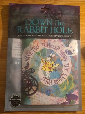 Down the Rabbit Hole by Deadbolt Mystery Society (new/sealed)